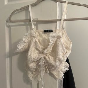 shein lace going out top